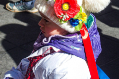 Ukranian supporters came together again  in Times Square, to speak in protest on their opposition of the Russian attack on Ukraine.
People from around the world took to the foghorns to speak their minds against the attack and to reinforce their solidarity together in support.
Times Square, Midtown, Manhattan, New York. Saturday, February 26, 2022. (C) Bianca Otero