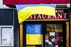 East Village Manhattan, New York.  Saturday, February 26, 2022.(C) Bianca Otero