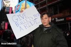 February 26, 2022  New York, 
Pro Ukrainian protest  at the crossroads of the world in New York City. Protestors gathered to support the  people of the Ukraine.
