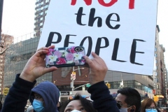 New York - Black and Asian Community came out early today for a rally and run against Hate. The Rally was held at Manhattan's Union Square.