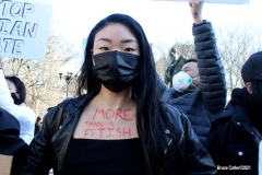 New York - Black and Asian Community came out early today for a rally and run against Hate. The Rally was held at Manhattan's Union Square.