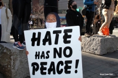 New York - Black and Asian Community came out early today for a rally and run against Hate. The Rally was held at Manhattan's Union Square.