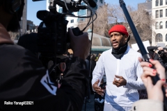 New York -  Rally held in Union Square in Manhattan.Speak out against violence.
(Photos©Reiko Yanagi 2021)