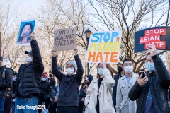New York -  Rally held in Union Square in Manhattan.Speak out against violence.
(Photos©Reiko Yanagi 2021)
