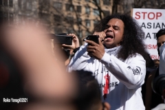 New York -  Rally held in Union Square in Manhattan.Speak out against violence.
(Photos©Reiko Yanagi 2021)