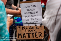A coalition of activists, educators, parents, and students protest to stop the in-person reopening of  New York City public schools amidst the COOVID-19 pandemic in New York City on August 3, 2020. (Photo by Gabriele Holtermann/Sipa USA)