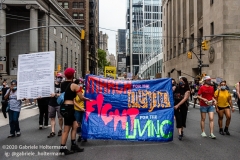 A coalition of activists, educators, parents, and students protest to stop the in-person reopening of  New York City public schools amidst the COOVID-19 pandemic in New York City on August 3, 2020. (Photo by Gabriele Holtermann/Sipa USA)