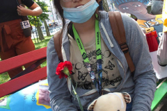 June 8,2022  NEW YORK  -  A Coalition of students from New York City  rally and march across the Brooklyn bridge  demanding schools be police free.