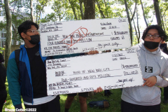 June 8,2022  NEW YORK  -  A Coalition of students from New York City  rally and march across the Brooklyn bridge  demanding schools be police free.