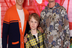 David Burtka, Gideon Scott Burtka-Harris, and Neil Patrick Harris attends RiseNY’s official grand opening celebration as New York’s newest attraction, combining a soaring ride that takes visitors on a breathtaking aerial adventure over the Big Apple with immersive exhibition galleries that tell the city’s story on March 02, 2022 in New York City.