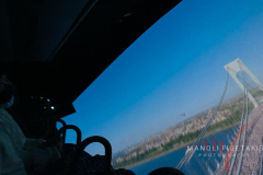 A Guest experiencing the ride of RISENY. Located at 60 W 45th St on 29 Jan 2022.