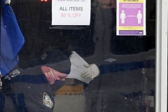 Wednesday, March 17, 2021
Level One Robbery
Staten Island, NY

J & K Discount Store, at 195 Port Richmond Avenue, was robbed this morning.  The perp was  believed to have fled on foot, according to reports.  Police called for a Level 1 Mobilization.  Police inside the window began an evidence collection.