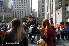 New York, New York City
The arrival of the 79 foot Norway Spruce tree
arrived from Elkton , Maryland  to Rockefeller Center earlier today November 13, 2021 The tree was placed in position and the workers will start to decorate the tree with the lights for the official tree lighting ceremony on December 1, 2021 The 80 year old tree was donated by the price family.