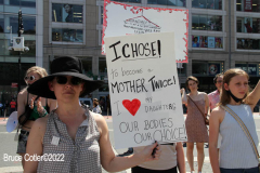 June 25 2022  NEW YORK  
 Roe v. Wade overturned by the U.S. Supreme Court.  protestors gathered at Union Square in New York City to show their disdain for the court's decision.