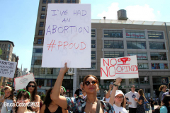June 25 2022  NEW YORK  
 Roe v. Wade overturned by the U.S. Supreme Court.  protestors gathered at Union Square in New York City to show their disdain for the court's decision.