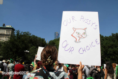 June 25 2022  NEW YORK  
 Roe v. Wade overturned by the U.S. Supreme Court.  protestors gathered at Union Square in New York City to show their disdain for the court's decision.