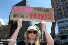 June 25 2022  NEW YORK  
 Roe v. Wade overturned by the U.S. Supreme Court.  protestors gathered at Union Square in New York City to show their disdain for the court's decision.