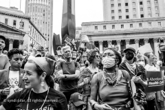 May 14, 2022, NYC Scenes from today's Pro-Choice Rally in Foley square, a culmination of several pro-choice organizations marching in NYC today. Rallys were held nationwide in protest to the expected reversal of Roe v Wade
Photos by Syndi Pilar