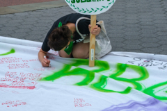 May 14, 2022, NYC Scenes from today's Pro-Choice Rally in Foley square, a culmination of several pro-choice organizations marching in NYC today. Rallys were held nationwide in protest to the expected reversal of Roe v Wade
Photos by Syndi Pilar