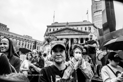 May 14, 2022, NYC Scenes from today's Pro-Choice Rally in Foley square, a culmination of several pro-choice organizations marching in NYC today. Rallys were held nationwide in protest to the expected reversal of Roe v Wade
Photos by Syndi Pilar