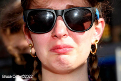 June 24 2022  NEW YORK  
 Roe v. Wade overturned by the U.S. Supreme Court. Thousands of protestors take to the streets of New York City to show their disdain for the court's decision.