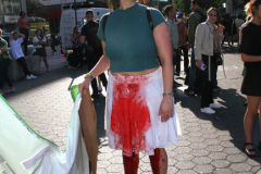 June 24 2022  NEW YORK  
 Roe v. Wade overturned by the U.S. Supreme Court. Thousands of protestors take to the streets of New York City to show their disdain for the court's decision.