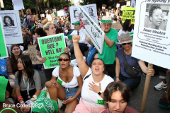June 24 2022  NEW YORK  
 Roe v. Wade overturned by the U.S. Supreme Court. Thousands of protestors take to the streets of New York City to show their disdain for the court's decision.