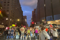 June 24 2022 NEW YORK
Roe v. Wade overturned by the U.S. Supreme Court. Thousands of protestors take to the streets of New York City to show their disdain for the court’s decision.
Photo by Yunghi Kim