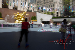 Flipper’s Roller Boogie Palace, the newest place to roller skate in Rockefeller Center. The famous family owned and operated roller skating rink has made its way to Rockefeller Center, bringing the magic of the 1970s with it. Starting April 15th, let The Rink become your favorite year-round destination and experience the electric atmosphere at Flipper’s this spring.