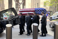 the Godfather of the U.S. Paparazzi culture and one of the most controversial paparazzo of all time had a send off that he would have loved to cover. In fact Ron Galella orchestrated every part of his sendoff. He passed on at 91 yrs of age. His viewing was at Frank E Campbell where many of his photos were on display, and his final goodbye was at St Patricks Cathedral in NYC. Family and friends and some photographers who saw Ron as family and a friend attended and were able to say a final farewell .
Many believe one of his favorite subjects Jackie Kennedy, should get fair warning that Ron is on his way....
Photo by Diane L Cohen