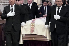 the Godfather of the U.S. Paparazzi culture and one of the most controversial paparazzo of all time had a send off that he would have loved to cover. In fact Ron Galella orchestrated every part of his sendoff. He passed on at 91 yrs of age. His viewing was at Frank E Campbell where many of his photos were on display, and his final goodbye was at St Patricks Cathedral in NYC. Family and friends and some photographers who saw Ron as family and a friend attended and were able to say a final farewell .
Many believe one of his favorite subjects Jackie Kennedy, should get fair warning that Ron is on his way....
Photo by Diane L Cohen
