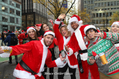 December 11,2021  New York , After a year absence the 23rd annual Santacon returned to New York City.