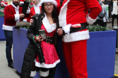 December 11,2021  New York , After a year absence the 23rd annual Santacon returned to New York City.
