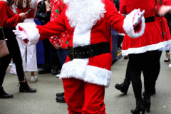 December 11,2021  New York , After a year absence the 23rd annual Santacon returned to New York City.