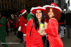 December 11,2021  New York , After a year absence the 23rd annual Santacon returned to New York City.