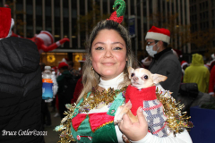 December 11,2021  New York , After a year absence the 23rd annual Santacon returned to New York City.