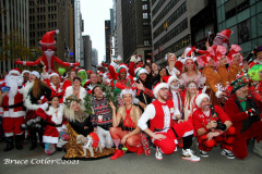 December 11,2021  New York , After a year absence the 23rd annual Santacon returned to New York City.