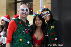 December 11,2021  New York , After a year absence the 23rd annual Santacon returned to New York City.