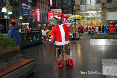 December 11,2021  New York , After a year absence the 23rd annual Santacon returned to New York City.