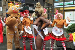 December 11,2021  New York , After a year absence the 23rd annual Santacon returned to New York City.