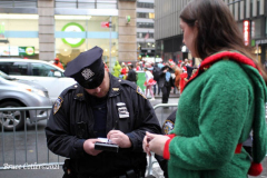 December 11,2021  New York , After a year absence the 23rd annual Santacon returned to New York City.
