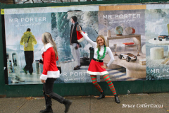 December 11,2021  New York , After a year absence the 23rd annual Santacon returned to New York City.