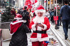 Santacon 2021. NYC, NY (C) Bianca Otero