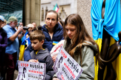 Mothers March for Ukraine 2022
Innocent children are being killed every day by this senseless war. New Yorkers march to bring attention to this tragedy.
Photo by Lori Hillsberg