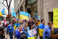 Mothers March for Ukraine 2022
Innocent children are being killed every day by this senseless war. New Yorkers march to bring attention to this tragedy.
Photo by Lori Hillsberg