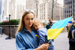 Mothers March for Ukraine 2022
Innocent children are being killed every day by this senseless war. New Yorkers march to bring attention to this tragedy.
Photo by Lori Hillsberg