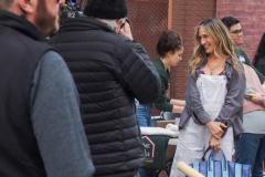 The Sex in the City new film, Just Like That was filming in the heart of Bushwick. A scene involving a limo and some paint rollers as props were also involved including the complete cast of the infamous women; Sarah Jessica Parker, Cynthia Nixon, Kristin Davis as well as David Eigenberg and Sarita Choudhury.