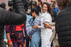 The Sex in the City new film, Just Like That was filming in the heart of Bushwick. A scene involving a limo and some paint rollers as props were also involved including the complete cast of the infamous women; Sarah Jessica Parker, Cynthia Nixon, Kristin Davis as well as David Eigenberg and Sarita Choudhury.