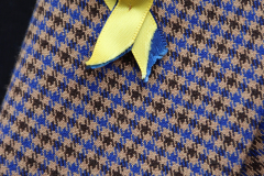 Save Azov Stal March in Times Square on May 14, 2022.