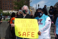 NEW YORK  Rally to keep school safety agents in schools under the supervision of the New York Police Department.